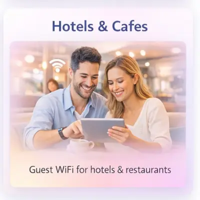 Hotel guest wifi solution