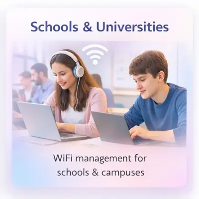 School wifi management